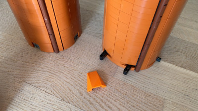 Vergleich Orange vs. Dark orange vs. Braun