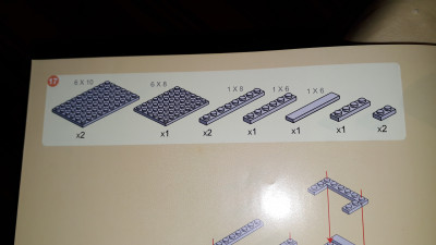 die größeren Plates mit Längen- und Breitenangaben