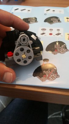 Motor mit falschem Gummi...