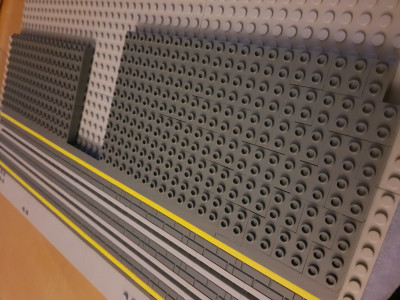 Nett zu bauen, super Idee, aber das spätere Einfügen kostete schon Kraft. (da geht es um 10tel Millimeter)