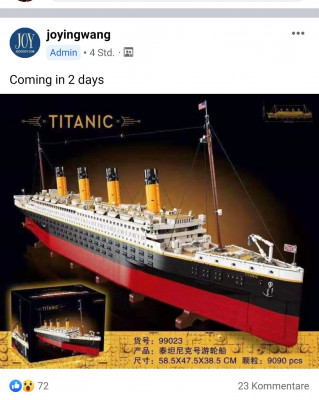 Jooooy hat es jetzt auch angekündigt