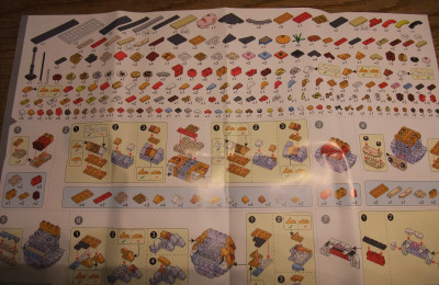 Steineübersicht. 200 verschiedene Steine (Art und Farbe) für ein Set mit etwa 600 Steinen finde ich schon erstaunlich.