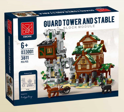 MORK 033001 (bb105292) - Mittelalterliche Stadt - Wachturm und Stall 3811pcs nn.jpg