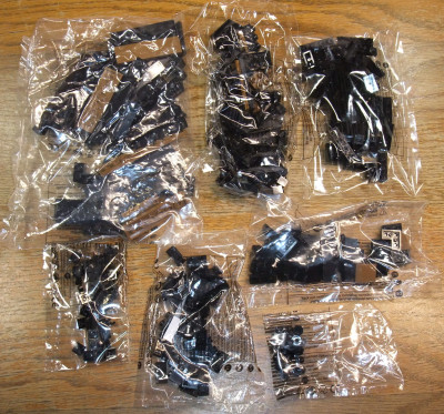 Die  sieben Tüten des dritten Teils.