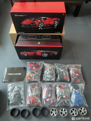 Technice auf der Verpackung, Technie und Setnummer 006 auf der Anleitung