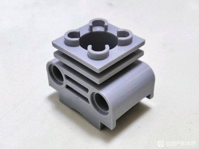Sehr sauber gegossener Motorblock (ohne Teilenummer)