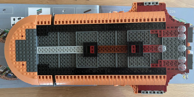 Speeder von unten