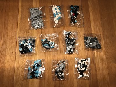 Tüte 11 bis 20 (von links nach rechts)