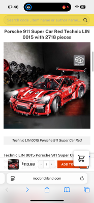 Modell Lepin Lin 0015