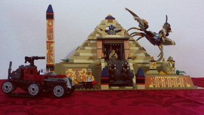 Das Set in seiner ganzen Pracht