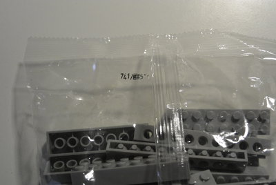 Tüte mit Setaufdruck