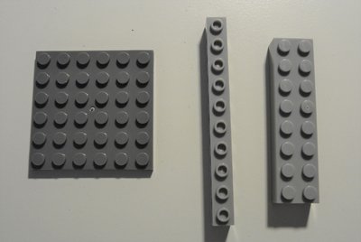 die 3 getesten Teile