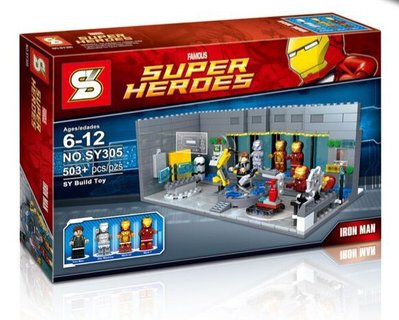 SY305-Marvel-DC-Avengers-Iron-Man-der-Unterirdischen-Labor-basis-3D-assemblage-spielzeug-Iron-Man-minifigur (1).jpg
