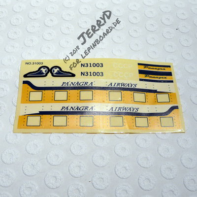 Stickerbogen 31003