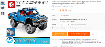 2019-01-18 09_49_06-Ford F 150 Raptor Pickup lkw Modell spielzeug geschenk Bausteine Bricks Kompatib.png