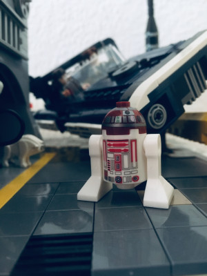 Dieser Astromech ist sich der Gefahr nicht bewusst