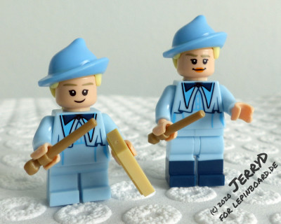 die beiden Schwestern Gabrielle und Fleur Delacour in der Uniform ihrer renommierten Akademie.