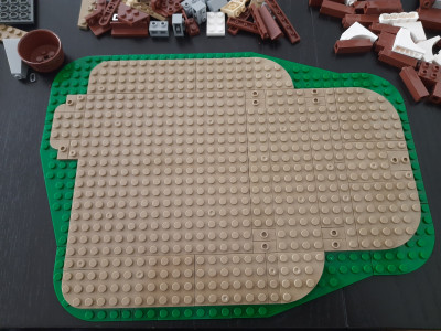 Gebaute Grundplatte