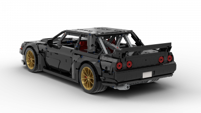 Rear View Nissan R32 Skyline GTR - Stud.png