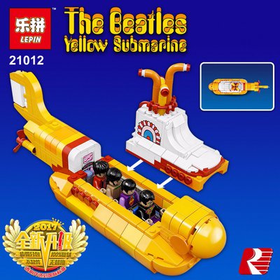 LEPIN-Ideas-The-beatles-Yellow-Submarine-Drag-Racer-Car-Building-Blocks-Bricks-Model-Kids-Toys-Marvel_01.jpg