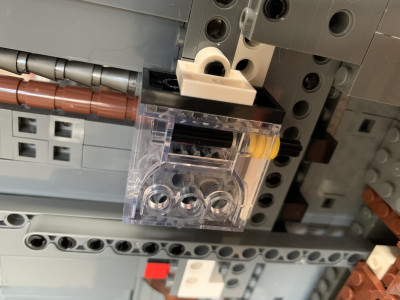 Getriebe und Aufnahme für M-Motor Förderband
