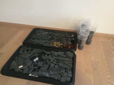 Restteile inkl. Becher