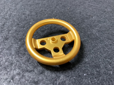 Lenkrad gold